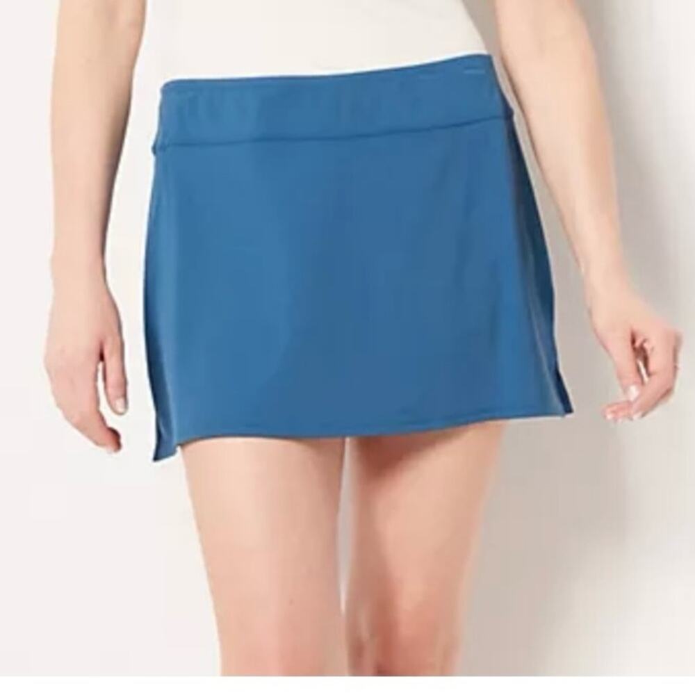 Jantzen 1X Swim Overskirt Cover Skirt with Side Slit